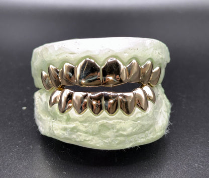 Custom Solid Gold Grillz