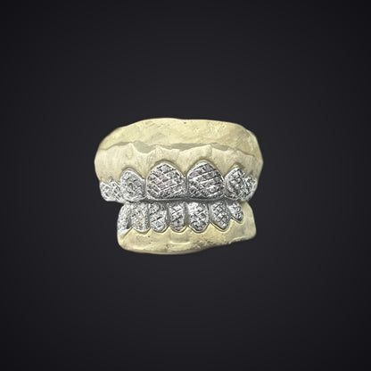 Custom Fit Grillz Diamond Dust and Cut