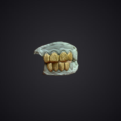 925 Silver Diamond Dust Grillz
